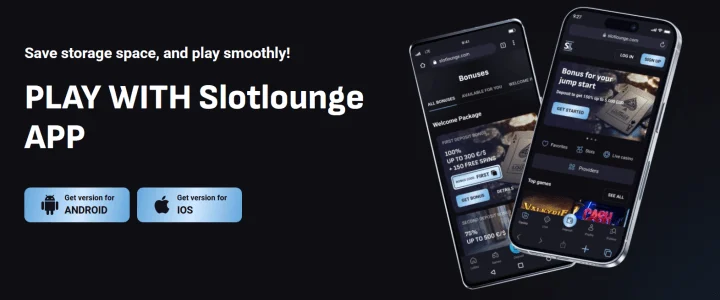 SlotLounge Casino App Screenshot